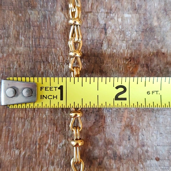 Authentic Vintage Givenchy Gold Necklace - Picture 6 of 8